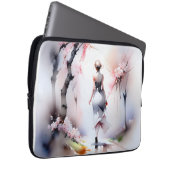 Lonely Woman Walking Laptopschutzhülle (Vorne Rechts)