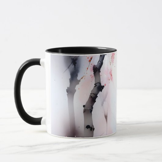 Lonely Woman Walking Tasse (Links)