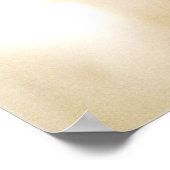 LoneRed Tulip Poster (Ecke)