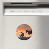 Lonesome Cowboy Magnet (In Situ (Geschirrspüler))
