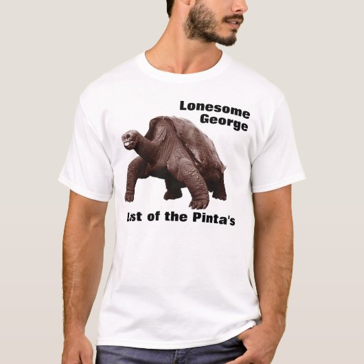 Lonesome George Shirt (Vorderseite)