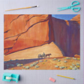 "Lonesome Journey" Western Art von Maynard Dixon Seidenpapier (Basteln)