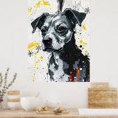 Lonesome Terrier Poster (Küche)