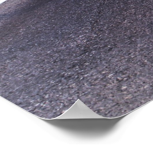 Lonesome Wüste Highway Poster (Ecke)