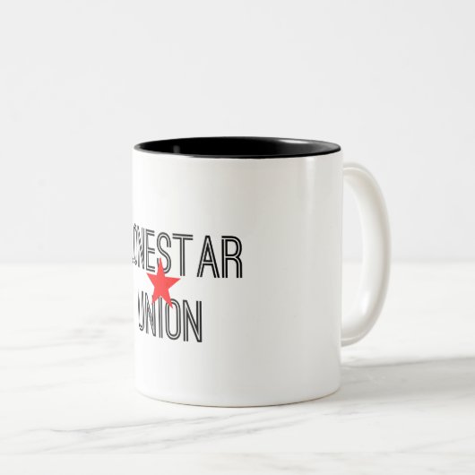 LoneStar Gewerkschaft: Tasse (VorderseiteRechts)