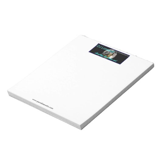 (Lonewolf) 5,5" x 6" Notepad: 40 Seiten Notizblock (Rotiert)