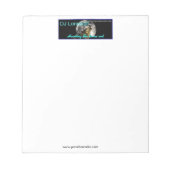 (Lonewolf) 5,5" x 6" Notepad: 40 Seiten Notizblock (Vorderseite)