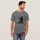 LONEWOLF - Black Sniper T-Shirt (Vorne ganz)