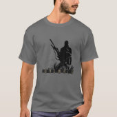 LONEWOLF - Black Sniper T-Shirt (Vorderseite)