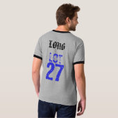 Long4 A Anwesen T-Shirt (Schwarz voll)