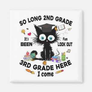 Long 2nd Grade 3. Klasse Hier komme ich Abschluss Magnet