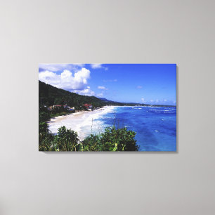 Long Bay, Port Antonio, Jamaika Leinwanddruck