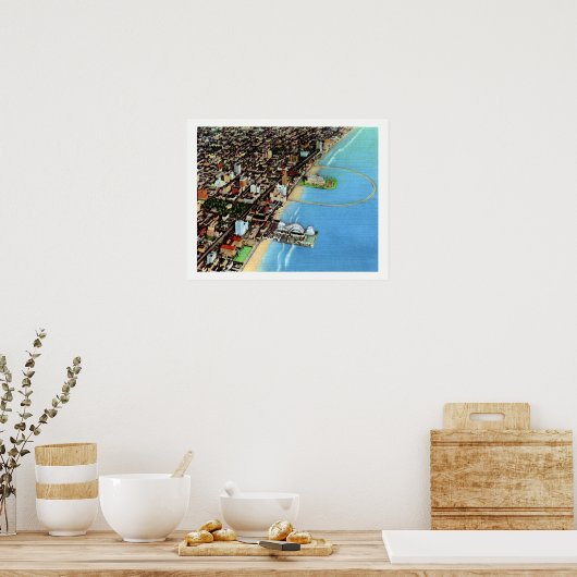 Long Beach #1 v.2 Poster (Küche)