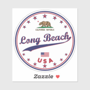 Long Beach Aufkleber