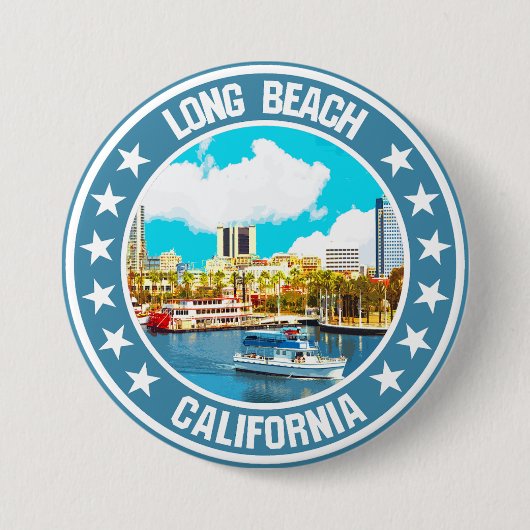 Long Beach Button (Vorderseite)