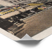 Long Beach, CA - Ocean Boulevard View Poster (Ecke)