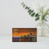 Long Beach CA Visitenkarte (Stehend Vorderseite)