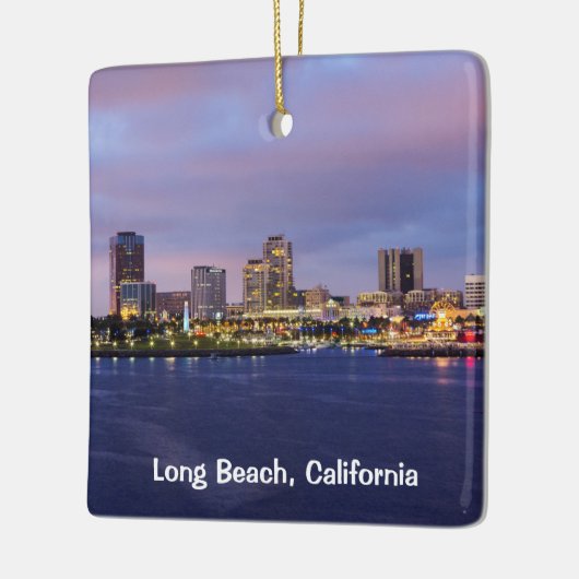 Long Beach California Keramikornament (Links)