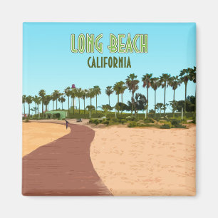 Long Beach California Magnet