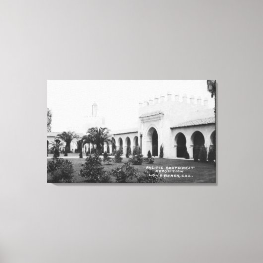 Long Beach, California Pacific SW Expo Bldg. Leinwanddruck (Vorderseite)