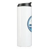 Long Beach California Palm Tree Birds Thermosbecher (Nach links gedreht)