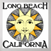 Long Beach California Poster (Vorne)