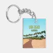 Long Beach California Schlüsselanhänger (Vorderseite links)