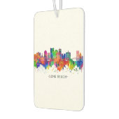 Long Beach California Skyline Autolufterfrischer (Links)
