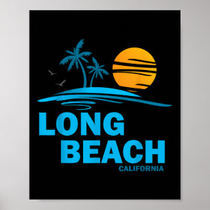 Long Beach California Souvenir Poster