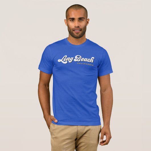 Long Beach California Tee Shirt (Vorne ganz)