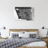 Long Beach, California View Sharon Inn Leinwanddruck (Insitu (Schlafzimmer))