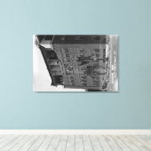 Long Beach, California View Sharon Inn Leinwanddruck (Insitu (Holzboden))