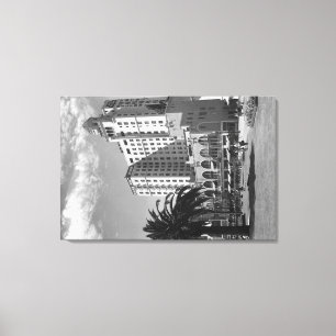 Long Beach, California Wilton Hotel Fotograf Leinwanddruck