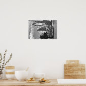 Long Beach, California Wilton Hotel Fotograf Poster (Küche)