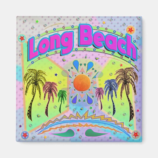Long Beach Calm Desire Magnet (Vorne)