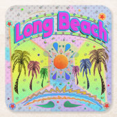 Long Beach Calm Desire Untersetzer (Vorderseite)