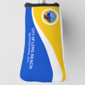 Long Beach City-Flagge Golf Headcover (Rotieren 90)