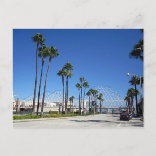 Long Beach Downtown Postkarte