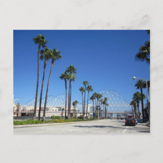 Long Beach Downtown Postkarte
