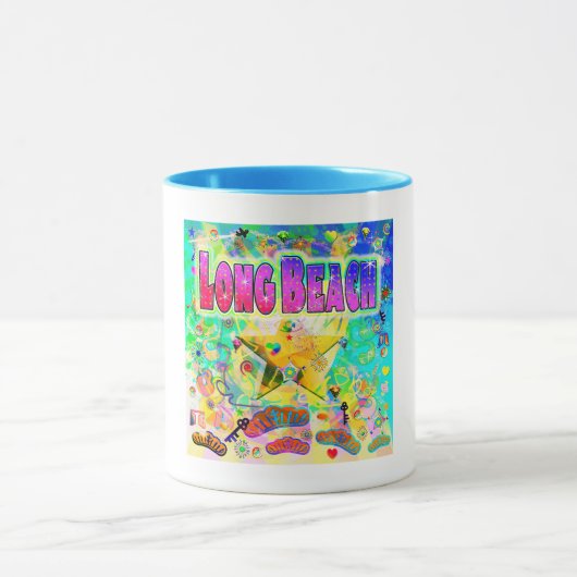 Long Beach Epoch Hour Tasse (Zentrum)