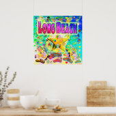 Long Beach Epoche Hour Poster (Küche)