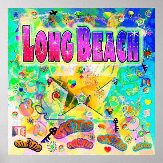 Long Beach Epoche Hour Poster (Vorne)