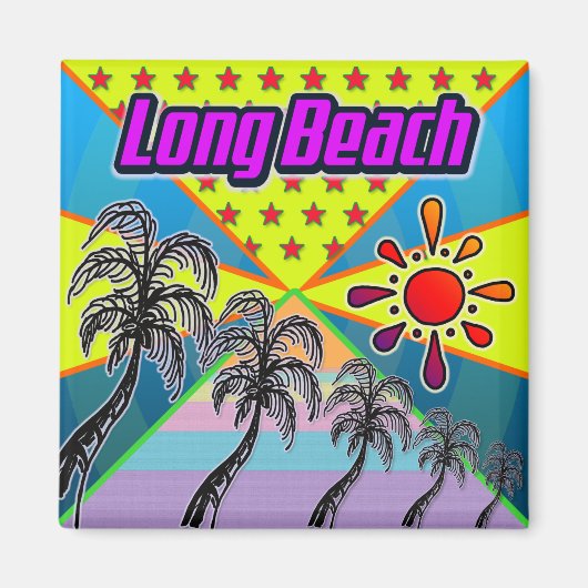 Long Beach Freedom Magnet (Vorne)