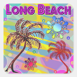 Long Beach Happy and Hope Sticker