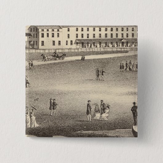 Long Beach House, Long Beach, NJ Button (Vorderseite)