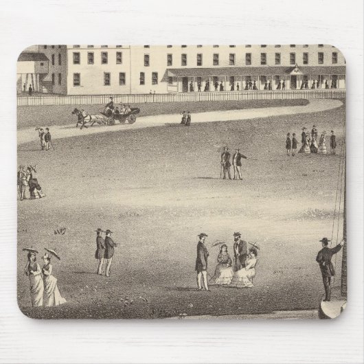 Long Beach House, Long Beach, NJ Mousepad (Vorne)