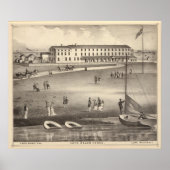 Long Beach House, Long Beach, NJ Poster (Vorne)