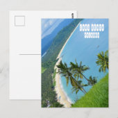 Long Beach in Palawan Postkarte (Vorne/Hinten)