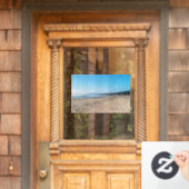 Long Beach in Tofino - BC, Kanada Fensteraufkleber (Haustür)