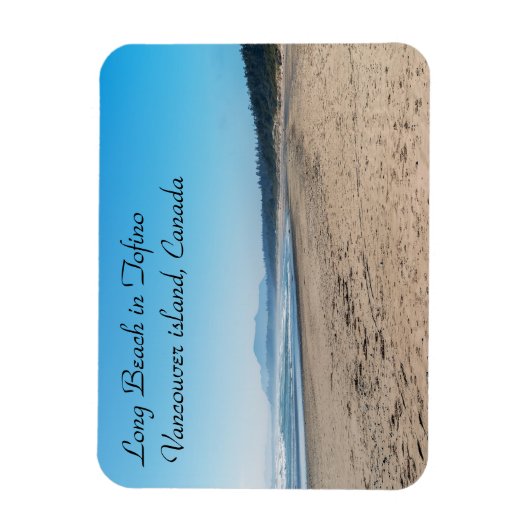 Long Beach in Tofino - BC, Kanada Magnet (Vertikal)